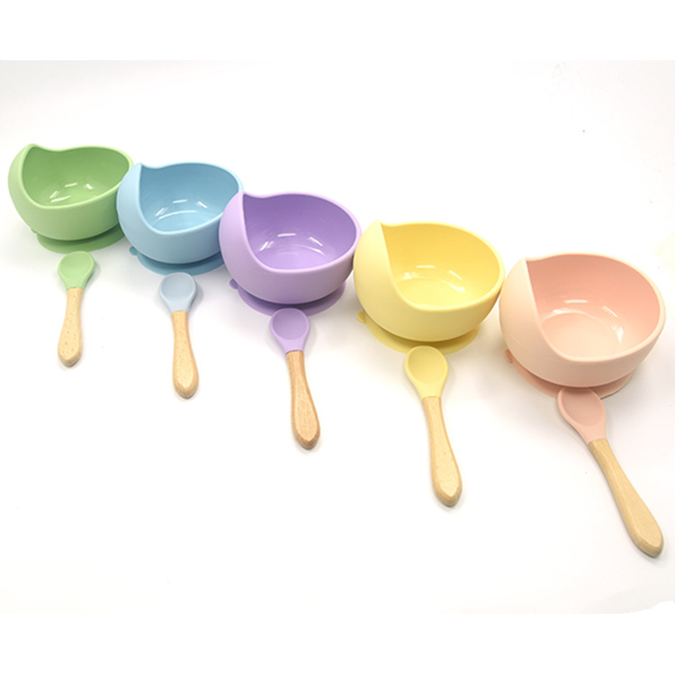 Silicone Baby Bowls with Spoon